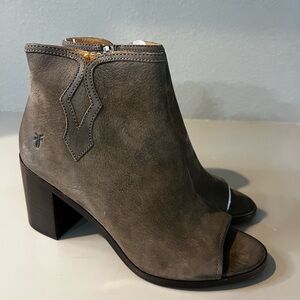 Frye Danica Peep Toe Bootie, New, Size 10, originally $298